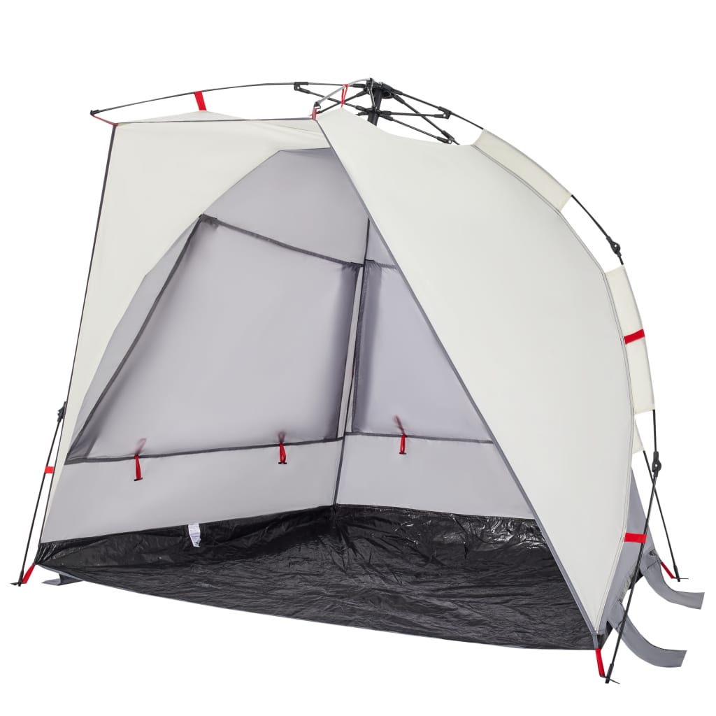 Strandtent 2-persoons waterdicht snelontgrendeling grijs is nu te koop bij PeponiXL, paradijselijk wonen!
