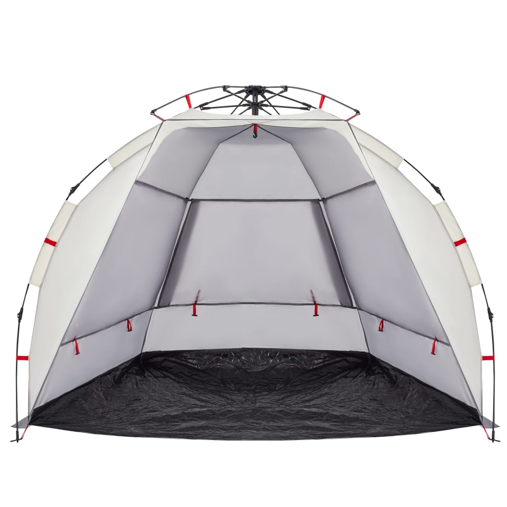 Strandtent 2-persoons waterdicht snelontgrendeling grijs is nu te koop bij PeponiXL, paradijselijk wonen!