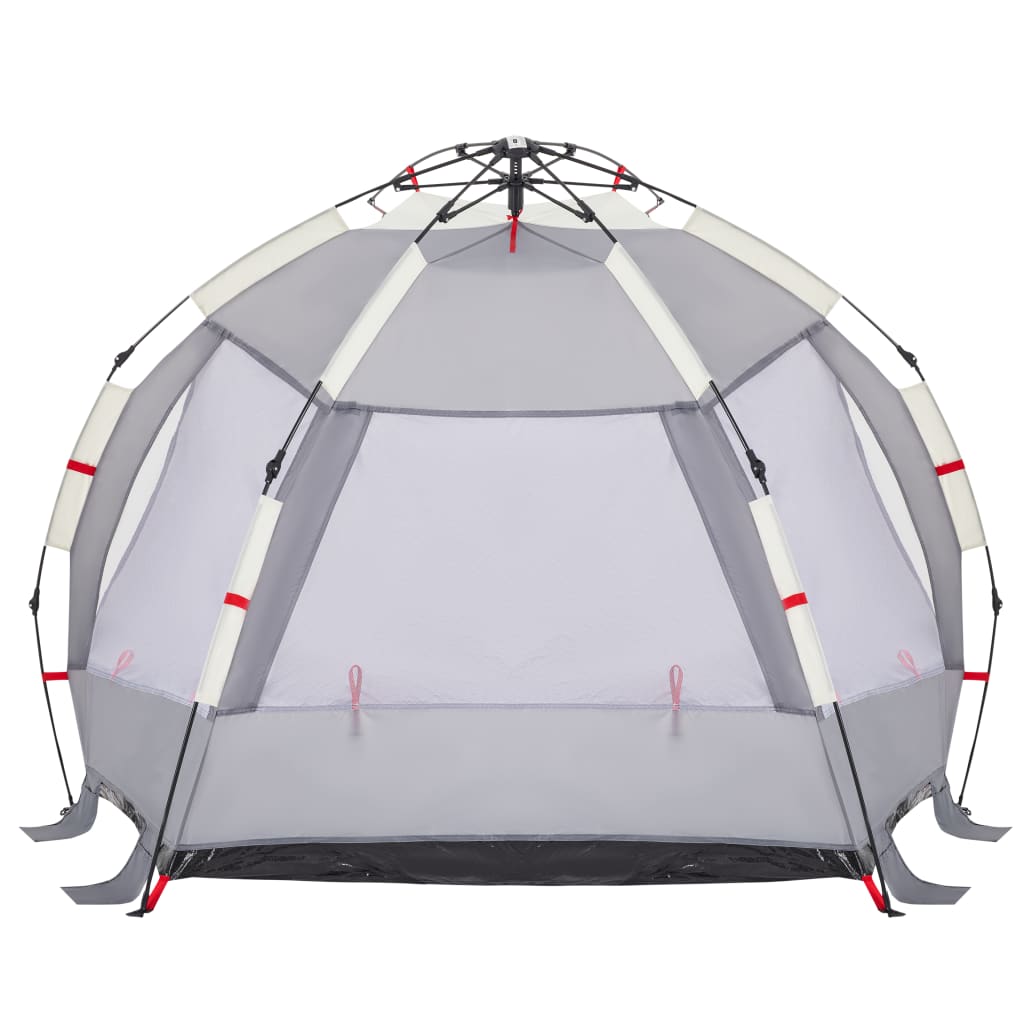 Strandtent 2-persoons waterdicht snelontgrendeling grijs is nu te koop bij PeponiXL, paradijselijk wonen!