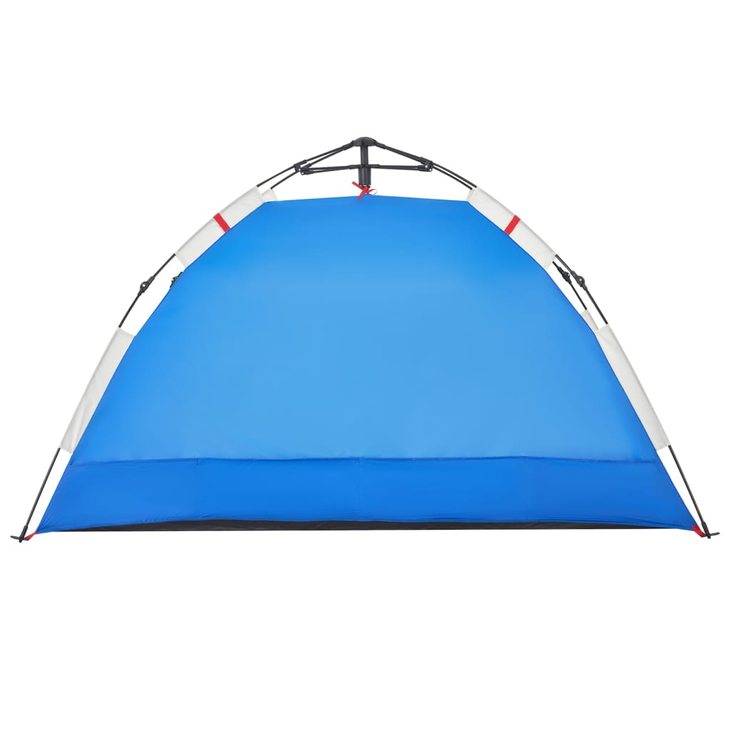 Strandtent 2-persoons waterdicht snelontgrendeling azuurblauw is nu te koop bij PeponiXL, paradijselijk wonen!