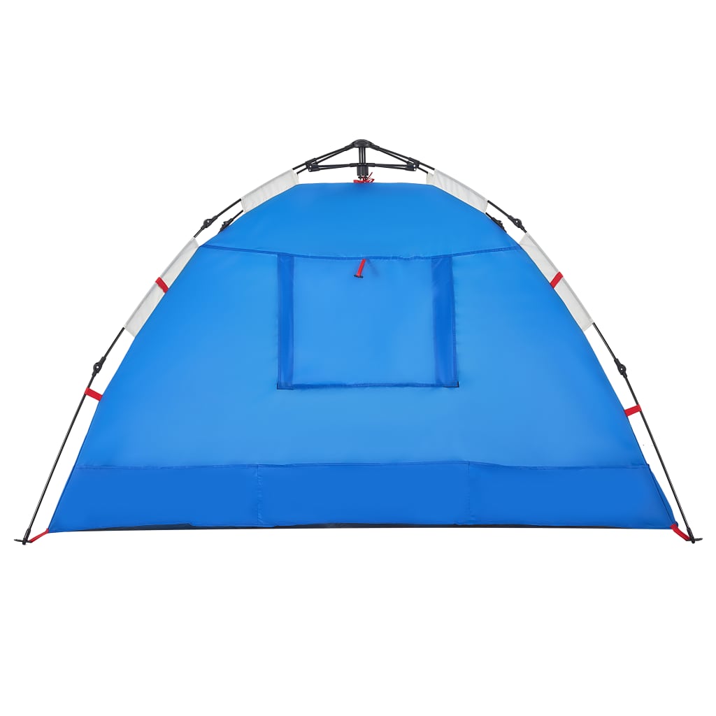 Strandtent 2-persoons waterdicht snelontgrendeling azuurblauw is nu te koop bij PeponiXL, paradijselijk wonen!