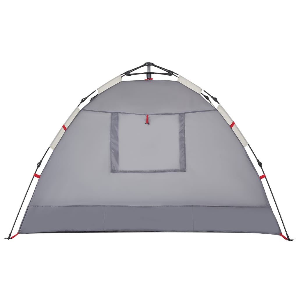 Strandtent 2-persoons waterdicht snelontgrendeling grijs is nu te koop bij PeponiXL, paradijselijk wonen!