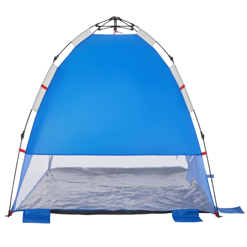 Strandtent 2-persoons waterdicht snelontgrendeling azuurblauw is nu te koop bij PeponiXL, paradijselijk wonen!