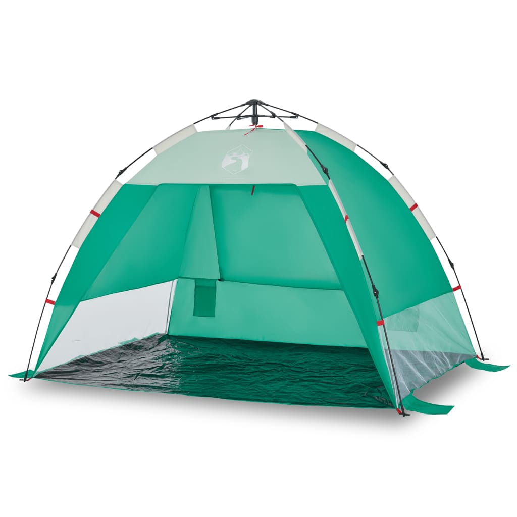 strandtent 2-persoons waterdicht snelontgrendeling zeegroen is nu te koop bij PeponiXL, paradijselijk wonen!