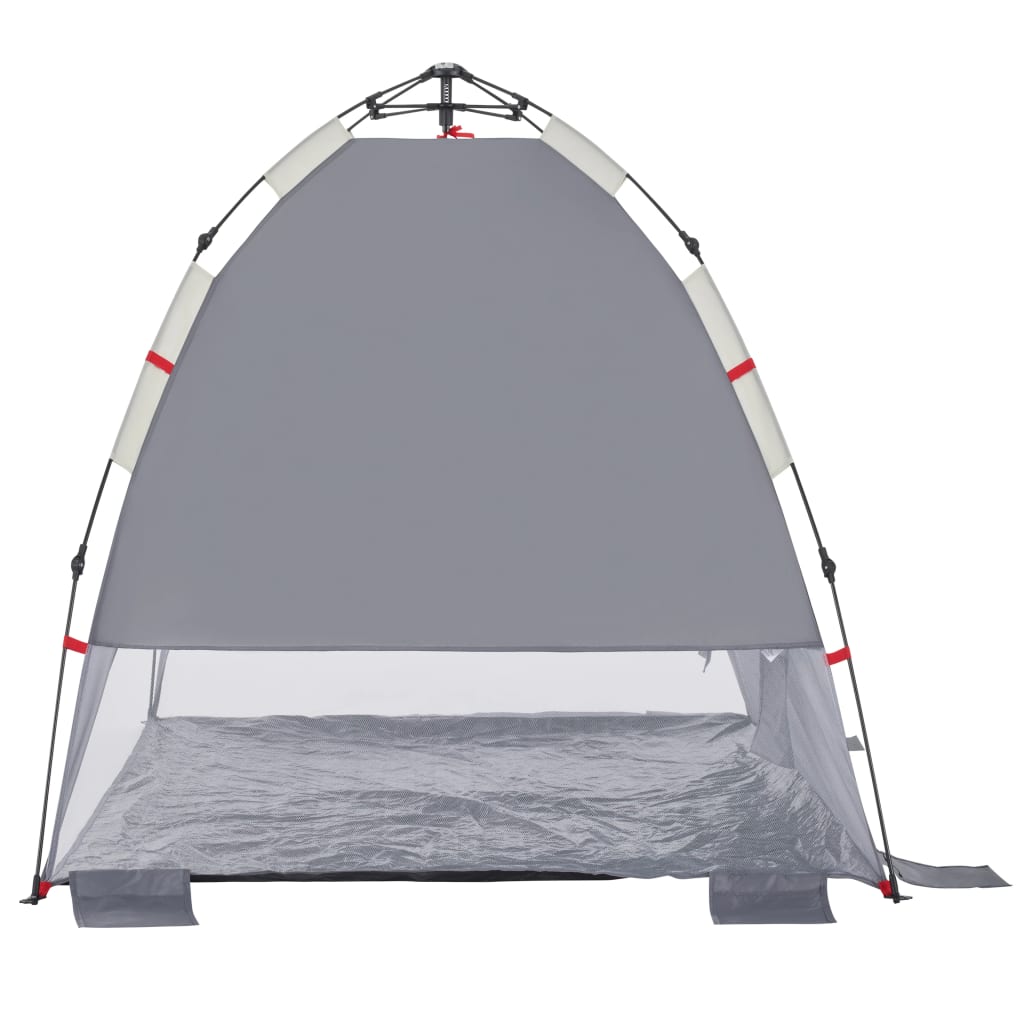Strandtent 2-persoons waterdicht snelontgrendeling grijs is nu te koop bij PeponiXL, paradijselijk wonen!