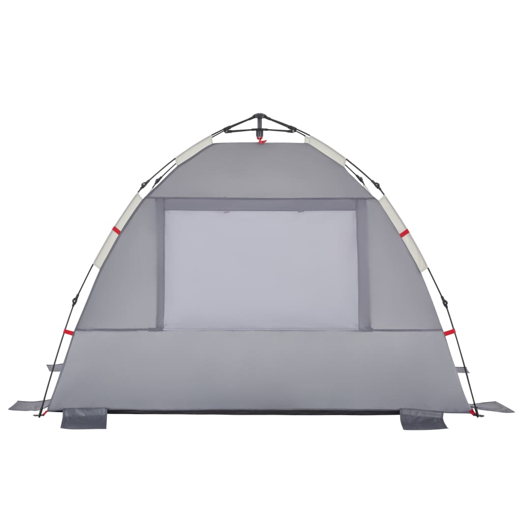 Strandtent 2-persoons waterdicht snelontgrendeling grijs is nu te koop bij PeponiXL, paradijselijk wonen!