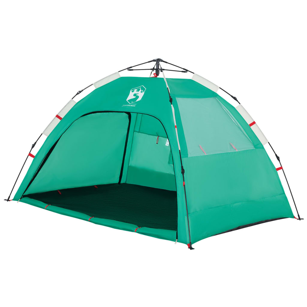 strandtent 2-persoons waterdicht snelontgrendeling zeegroen is nu te koop bij PeponiXL, paradijselijk wonen!