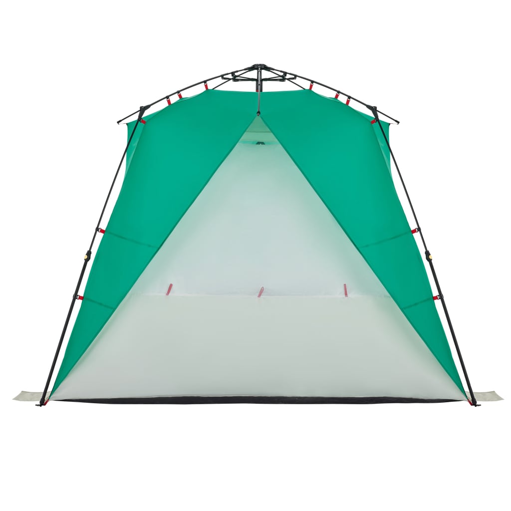 strandtent 4-persoons waterdicht snelontgrendeling zeegroen is nu te koop bij PeponiXL, paradijselijk wonen!
