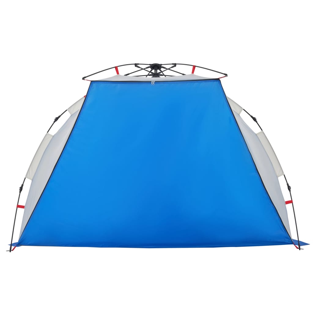 Strandtent 2-persoons waterdicht snelontgrendeling azuurblauw is nu te koop bij PeponiXL, paradijselijk wonen!