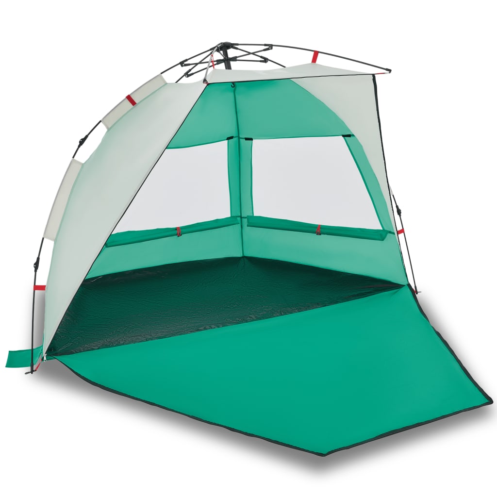 strandtent 2-persoons waterdicht snelontgrendeling zeegroen is nu te koop bij PeponiXL, paradijselijk wonen!