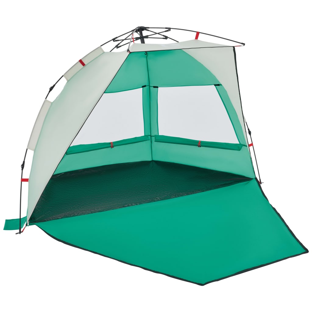 strandtent 2-persoons waterdicht snelontgrendeling zeegroen is nu te koop bij PeponiXL, paradijselijk wonen!
