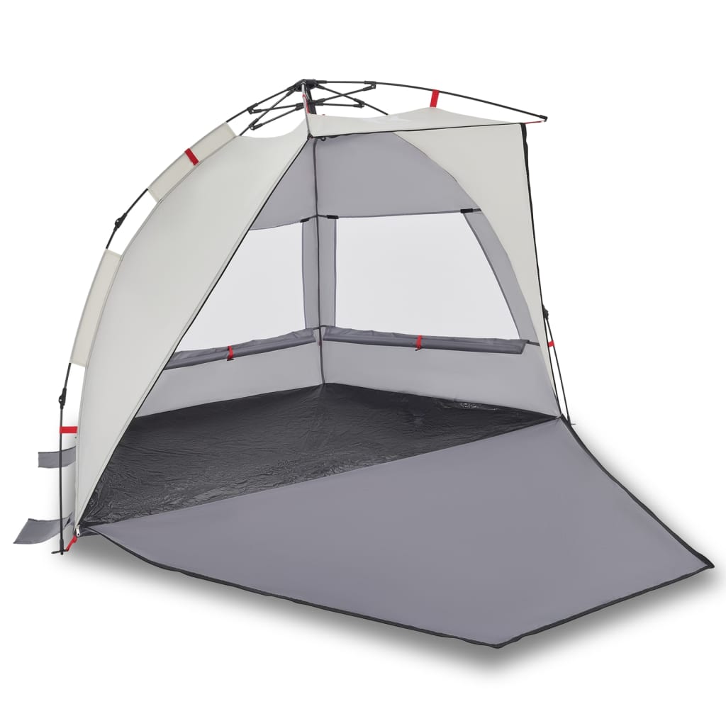 Strandtent 2-persoons waterdicht snelontgrendeling grijs is nu te koop bij PeponiXL, paradijselijk wonen!