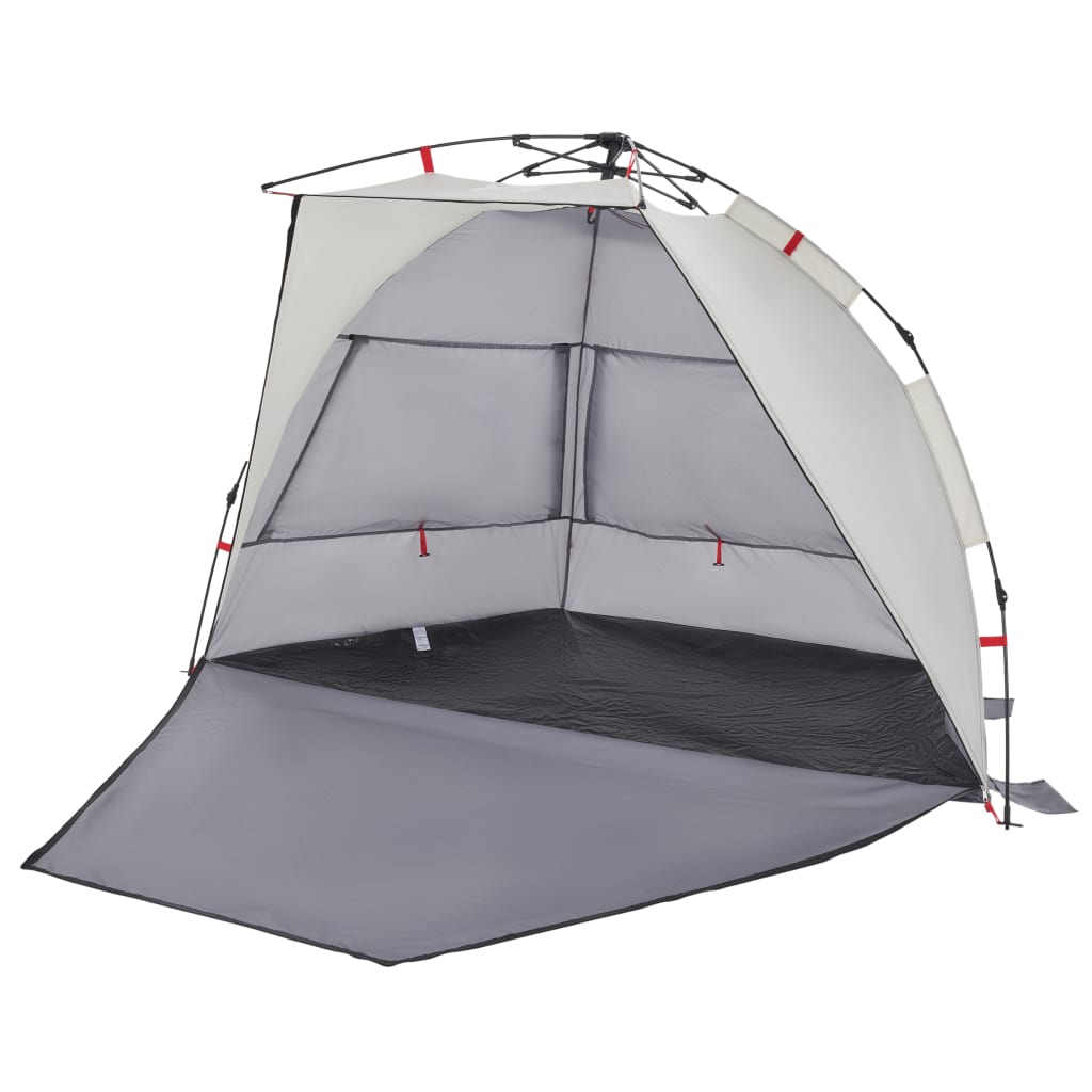 Strandtent 2-persoons waterdicht snelontgrendeling grijs is nu te koop bij PeponiXL, paradijselijk wonen!