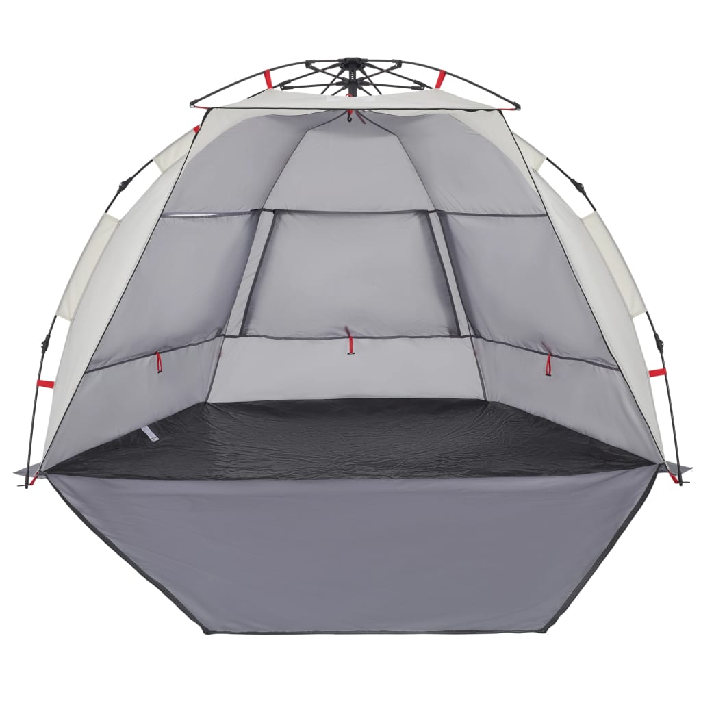 Strandtent 2-persoons waterdicht snelontgrendeling grijs is nu te koop bij PeponiXL, paradijselijk wonen!