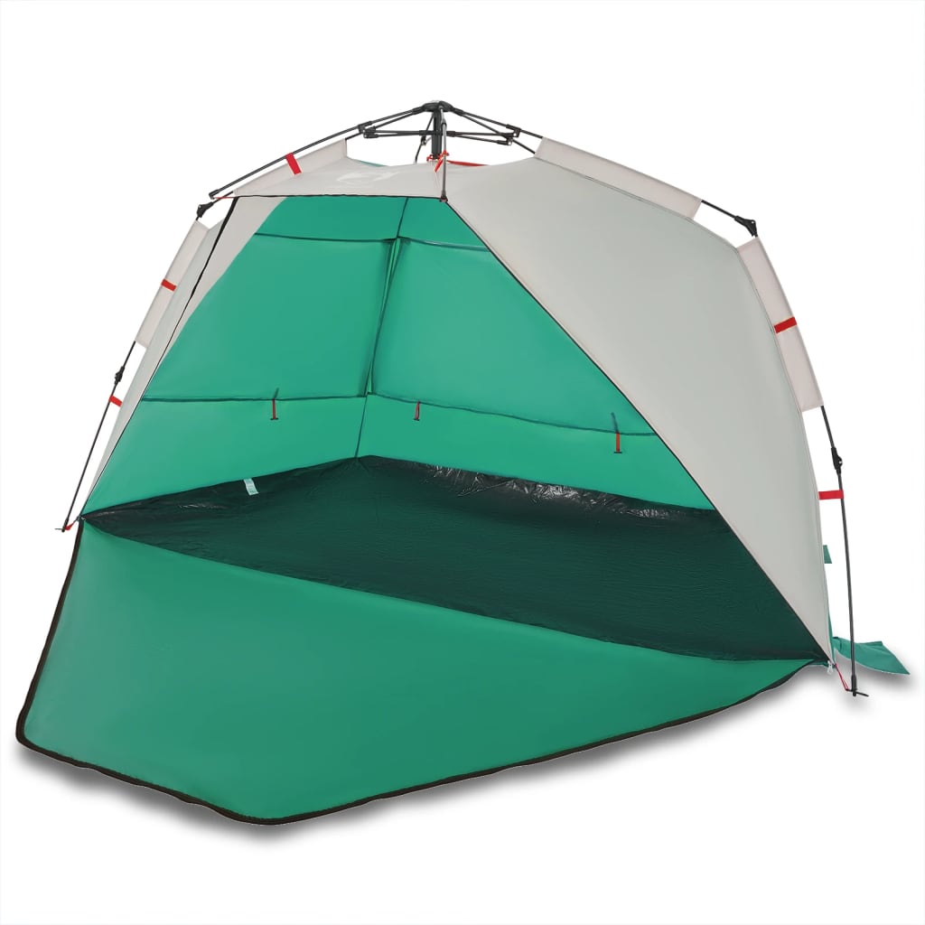 strandtent 3-persoons waterdicht snelontgrendeling zeegroen is nu te koop bij PeponiXL, paradijselijk wonen!
