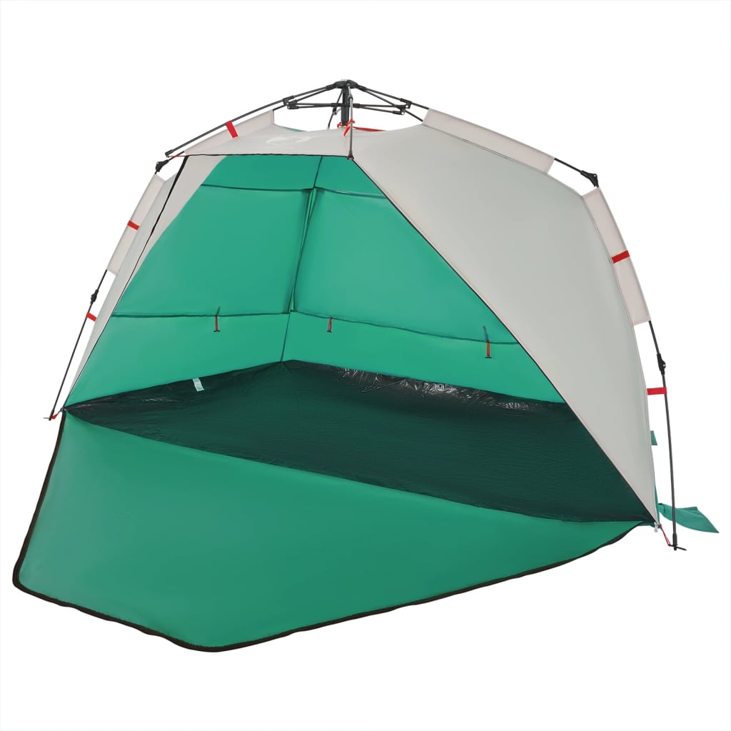 strandtent 3-persoons waterdicht snelontgrendeling zeegroen is nu te koop bij PeponiXL, paradijselijk wonen!