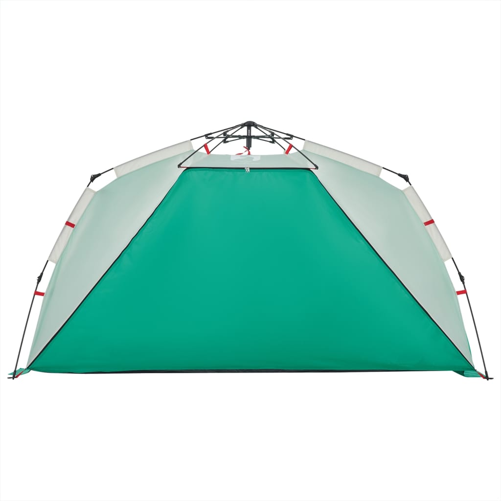 strandtent 3-persoons waterdicht snelontgrendeling zeegroen is nu te koop bij PeponiXL, paradijselijk wonen!