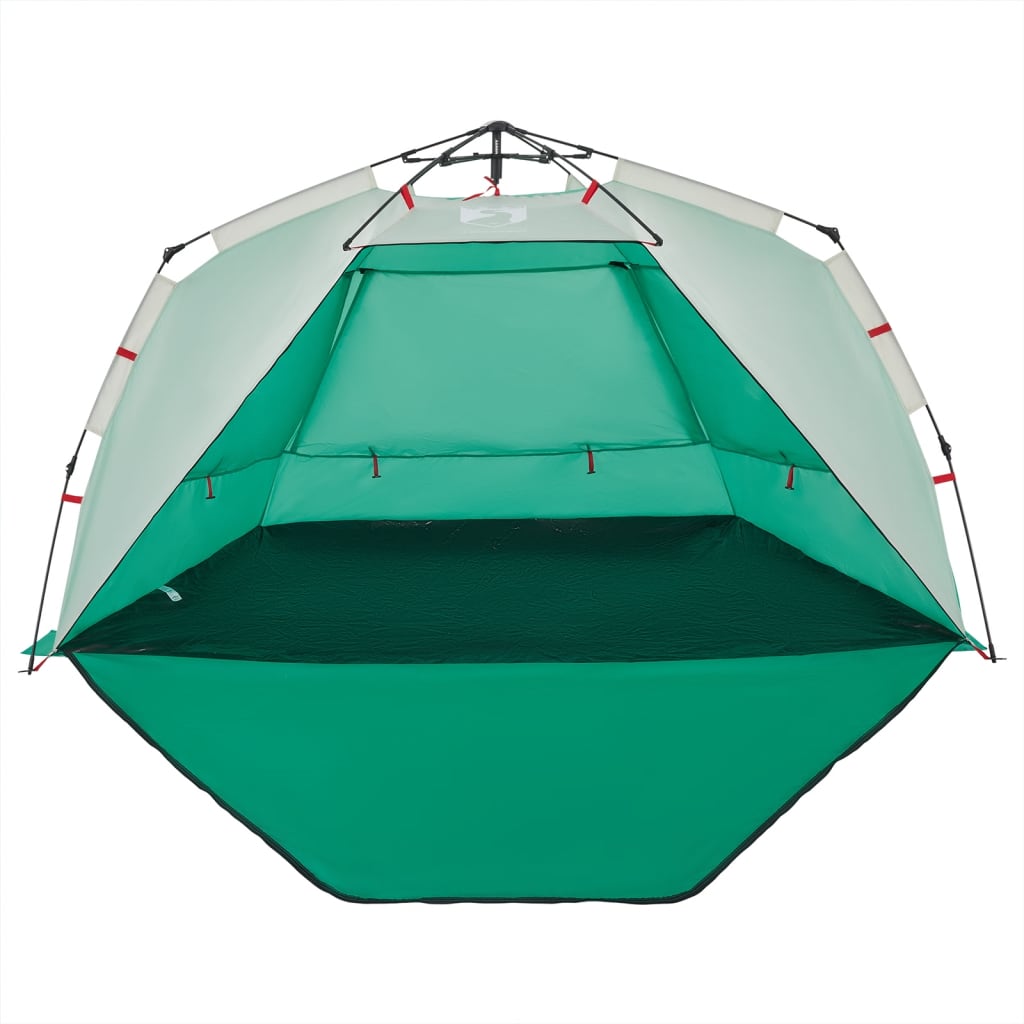 strandtent 3-persoons waterdicht snelontgrendeling zeegroen is nu te koop bij PeponiXL, paradijselijk wonen!