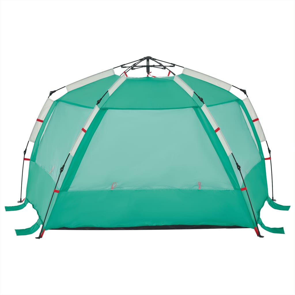 strandtent 3-persoons waterdicht snelontgrendeling zeegroen is nu te koop bij PeponiXL, paradijselijk wonen!