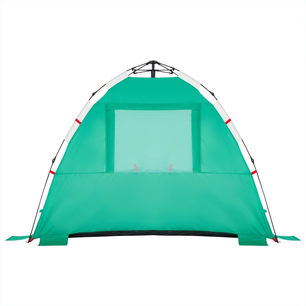strandtent 3-persoons waterdicht snelontgrendeling zeegroen is nu te koop bij PeponiXL, paradijselijk wonen!