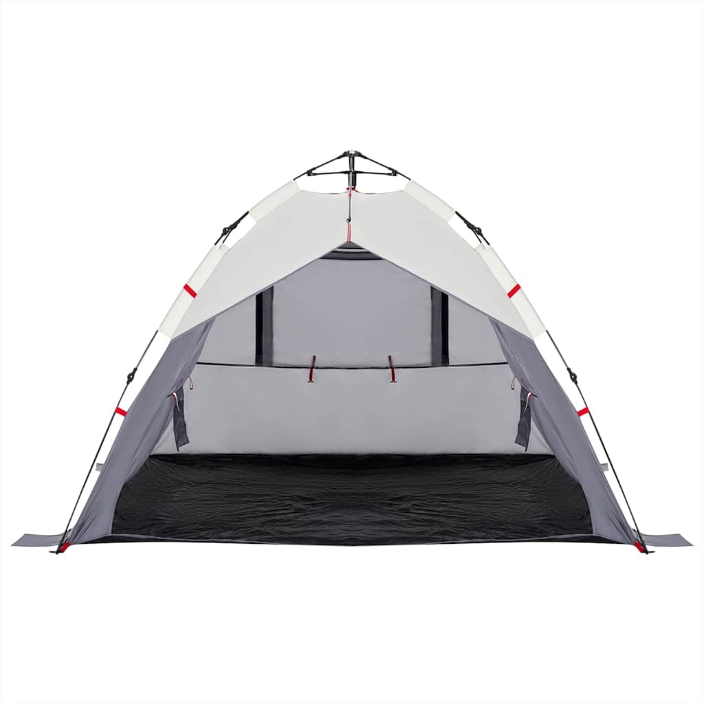 Strandtent 3-persoons waterdicht snelontgrendeling grijs is nu te koop bij PeponiXL, paradijselijk wonen!