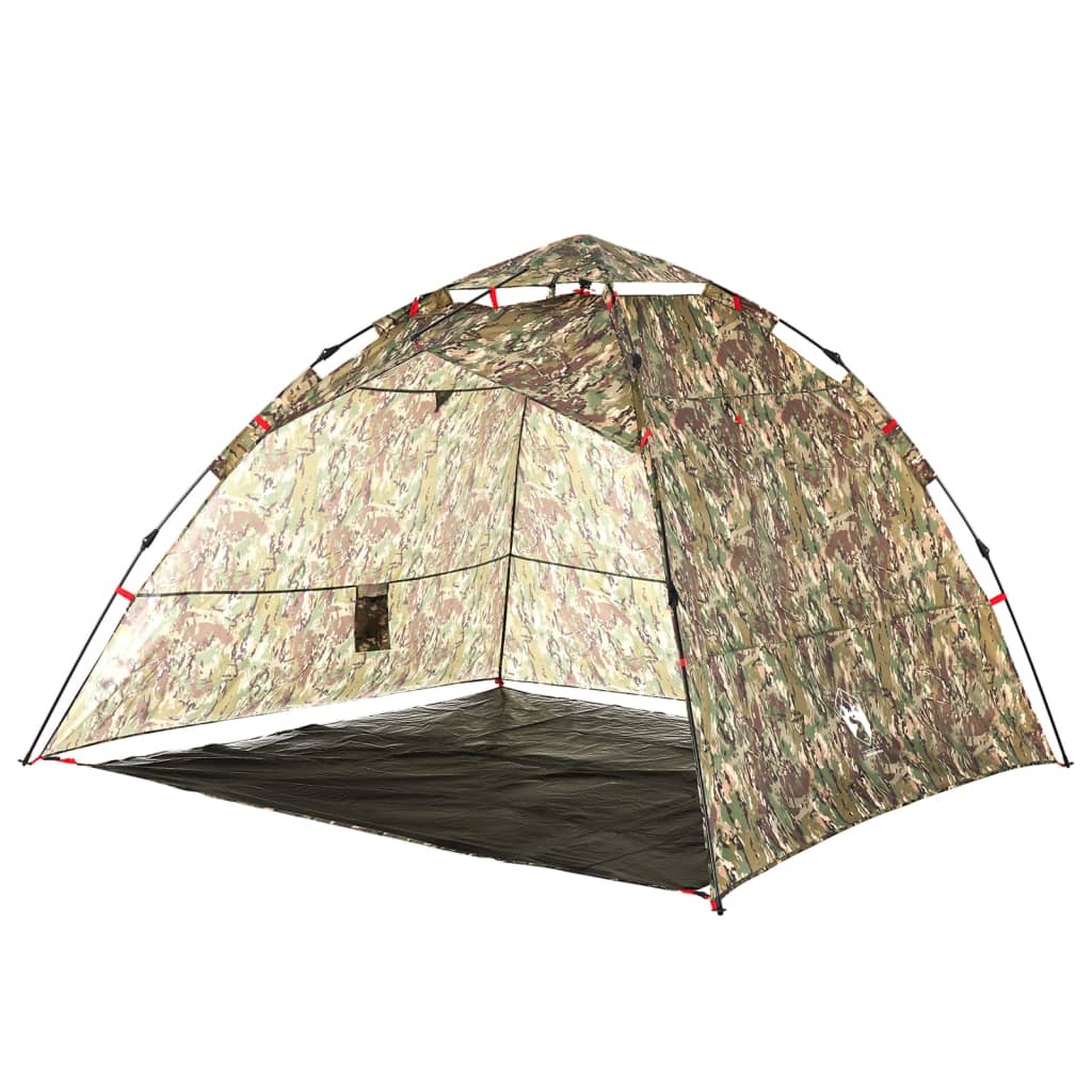 Tent 4-persoons snelontgrendeling camouflage is nu te koop bij PeponiXL, paradijselijk wonen!