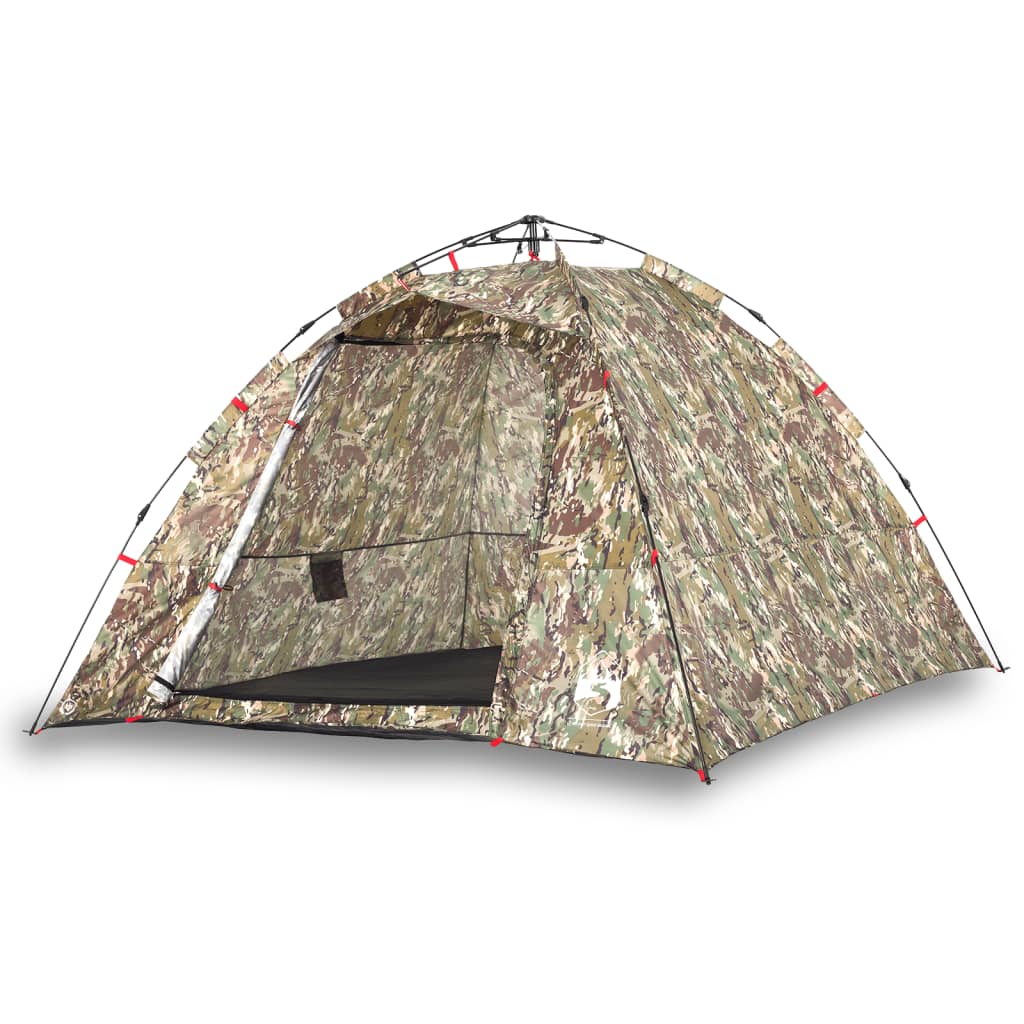 Tent 4-persoons snelontgrendeling camouflage is nu te koop bij PeponiXL, paradijselijk wonen!