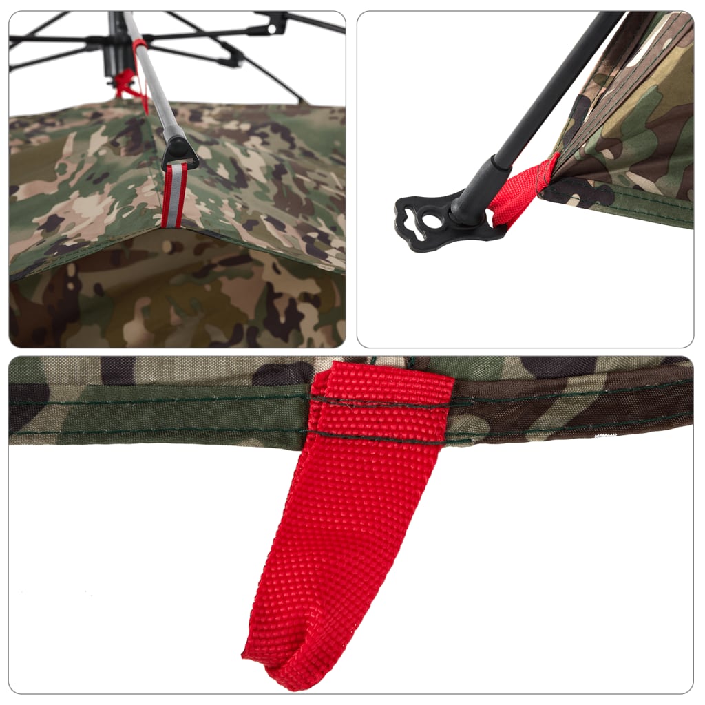 Tent 4-persoons snelontgrendeling camouflage is nu te koop bij PeponiXL, paradijselijk wonen!