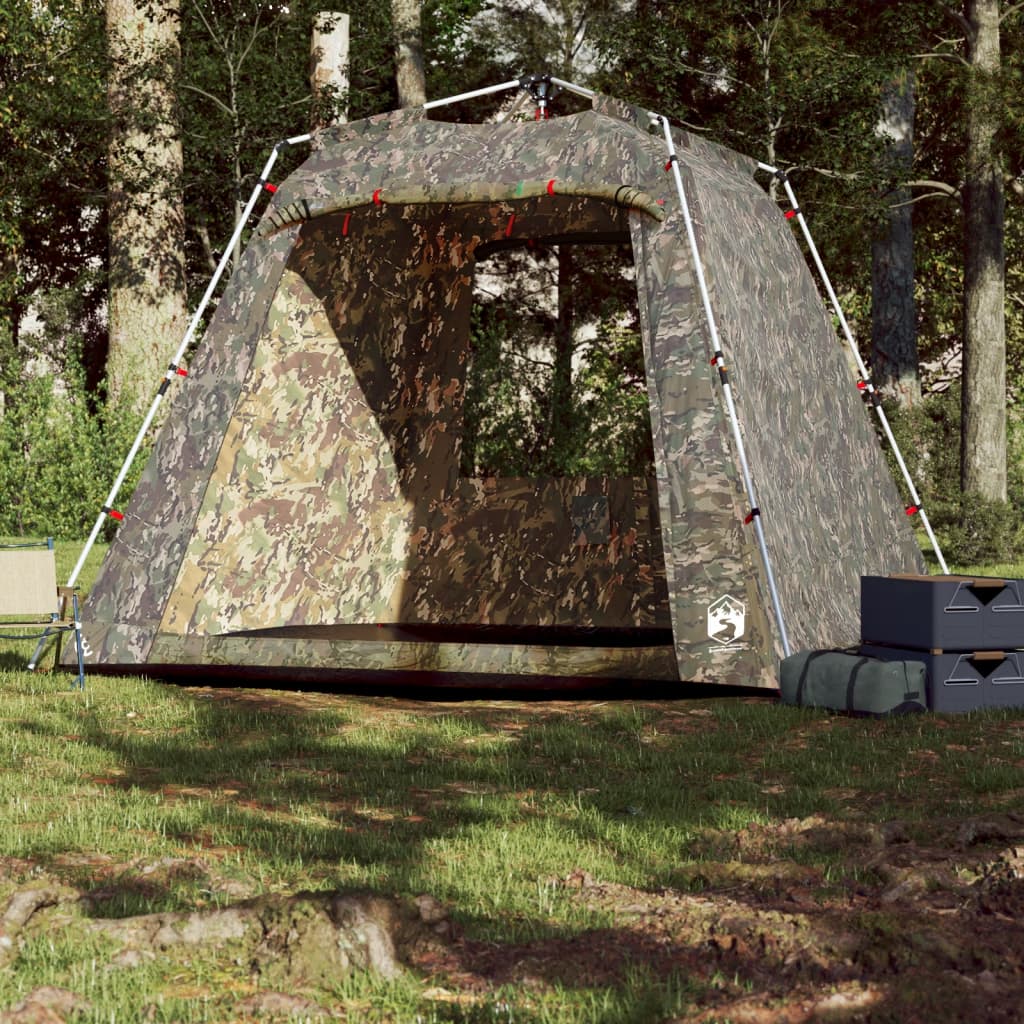 Vistent 4-persoons snelontgrendeling camouflage is nu te koop bij PeponiXL, paradijselijk wonen!