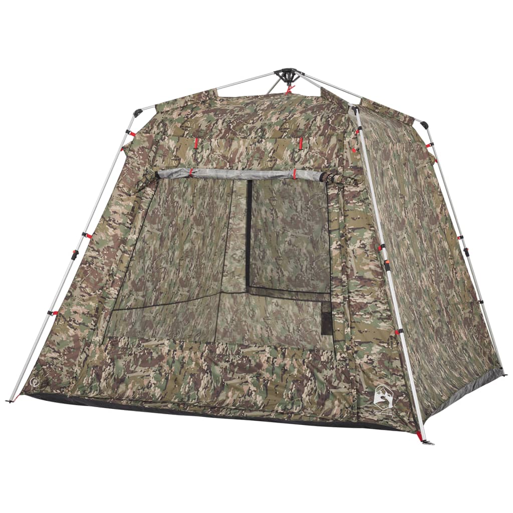 Vistent 4-persoons snelontgrendeling camouflage is nu te koop bij PeponiXL, paradijselijk wonen!