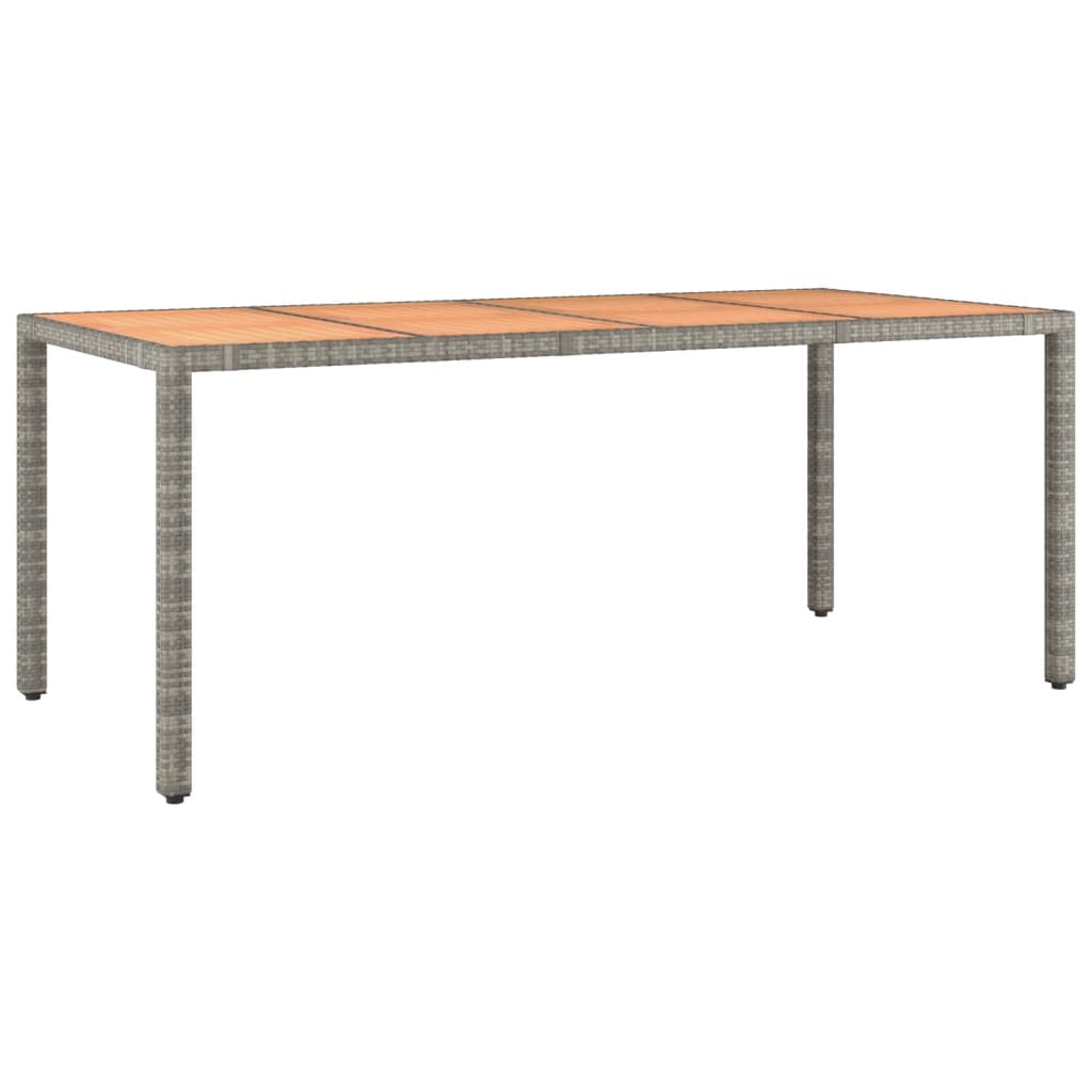 7-delige Tuinset met kussens poly rattan grijs is nu te koop bij PeponiXL, paradijselijk wonen!