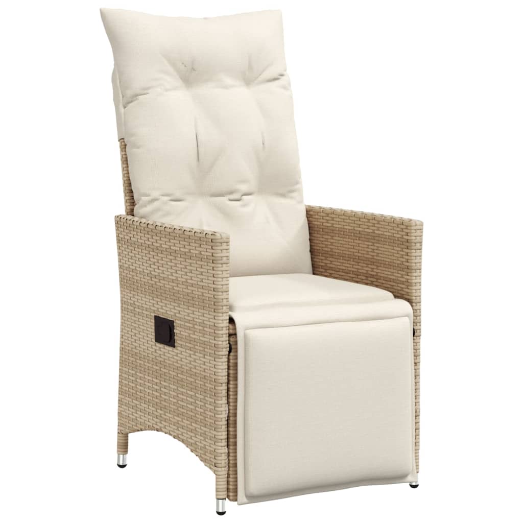5-delige Tuinset met kussens poly rattan beige is nu te koop bij PeponiXL, paradijselijk wonen!