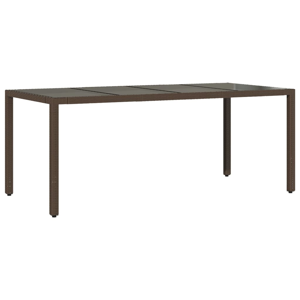 9-delige Tuinset met kussens poly rattan bruin is nu te koop bij PeponiXL, paradijselijk wonen!