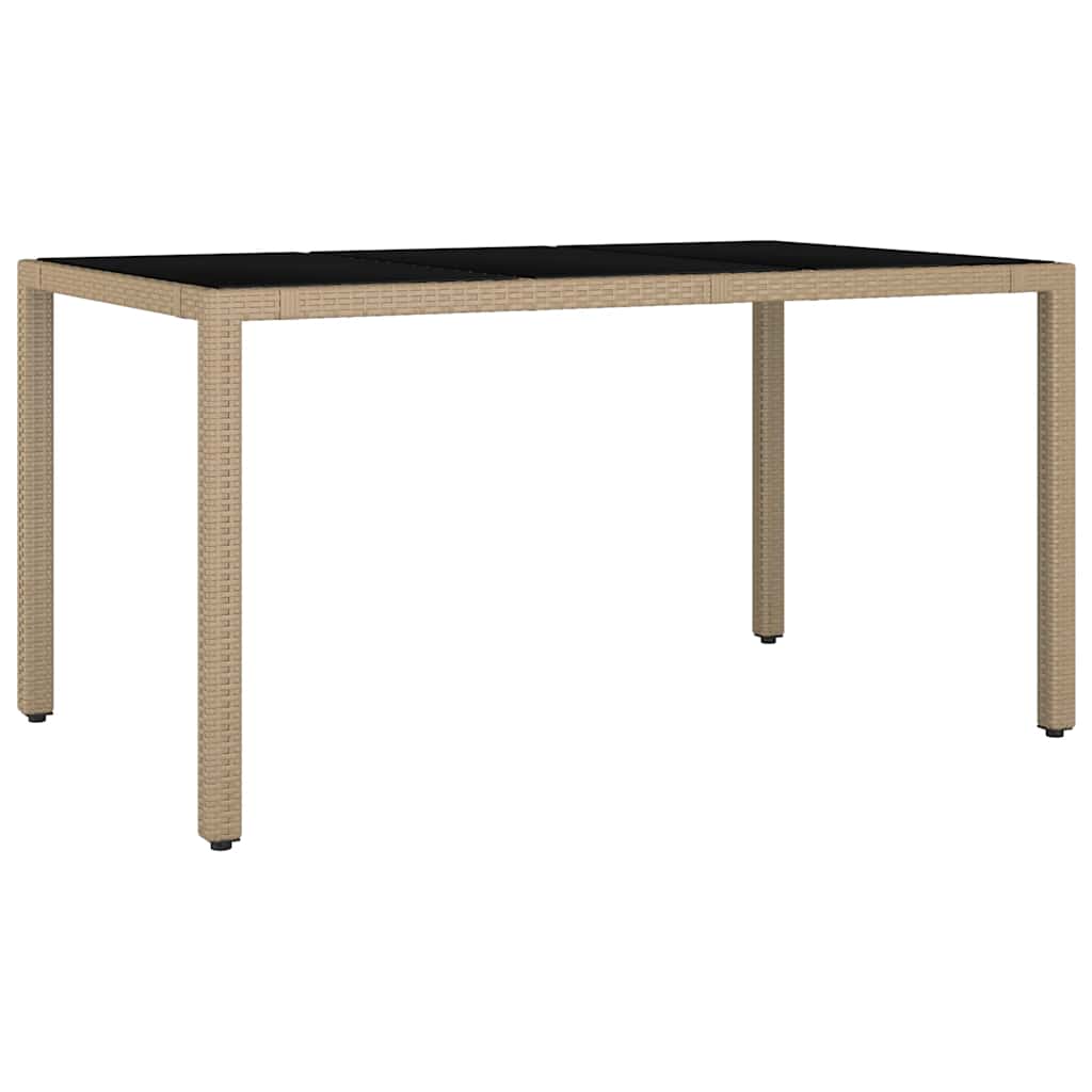 7-delige Bistroset met kussens poly rattan beige is nu te koop bij PeponiXL, paradijselijk wonen!