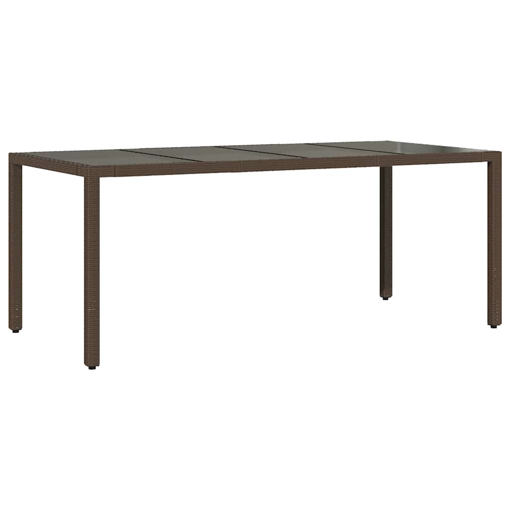 7-delige Bistroset met kussens poly rattan bruin is nu te koop bij PeponiXL, paradijselijk wonen!