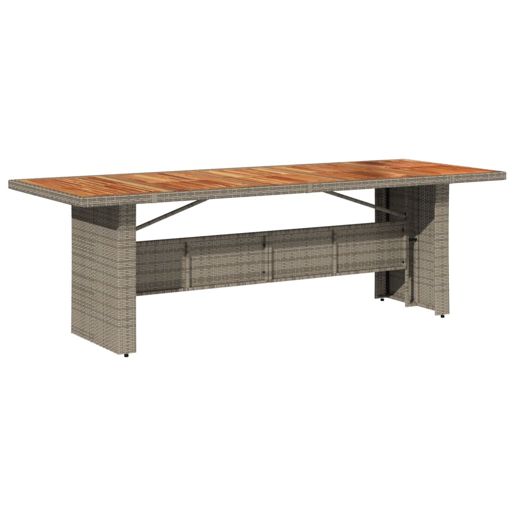 11-delige Bistroset met kussens poly rattan grijs is nu te koop bij PeponiXL, paradijselijk wonen!