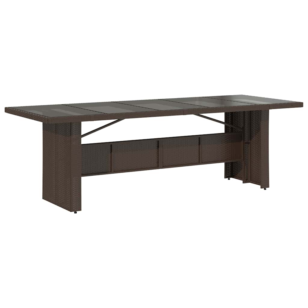 9-delige Bistroset met kussens poly rattan bruin is nu te koop bij PeponiXL, paradijselijk wonen!