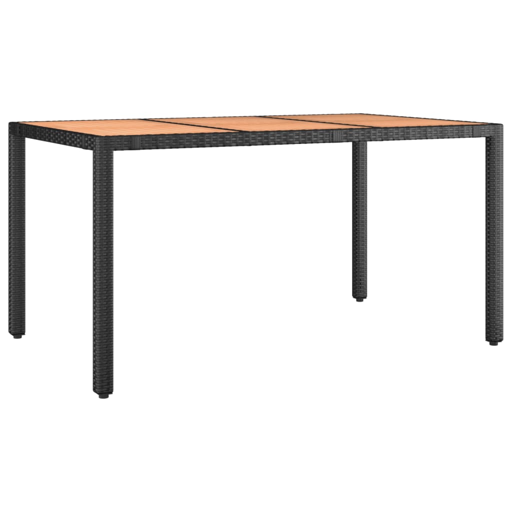 7-delige Tuinset met kussens poly rattan zwart is nu te koop bij PeponiXL, paradijselijk wonen!