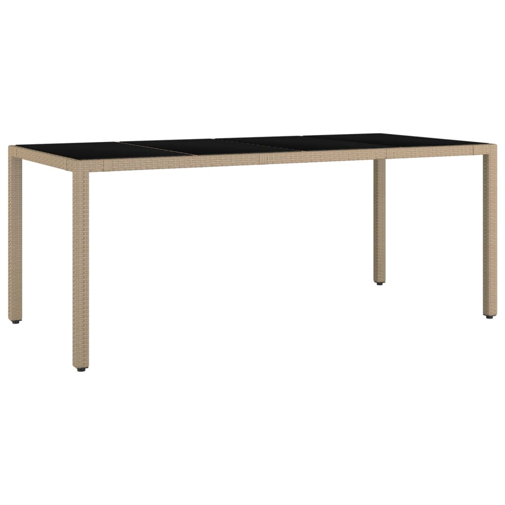 9-delige Tuinset met kussens poly rattan beige is nu te koop bij PeponiXL, paradijselijk wonen!