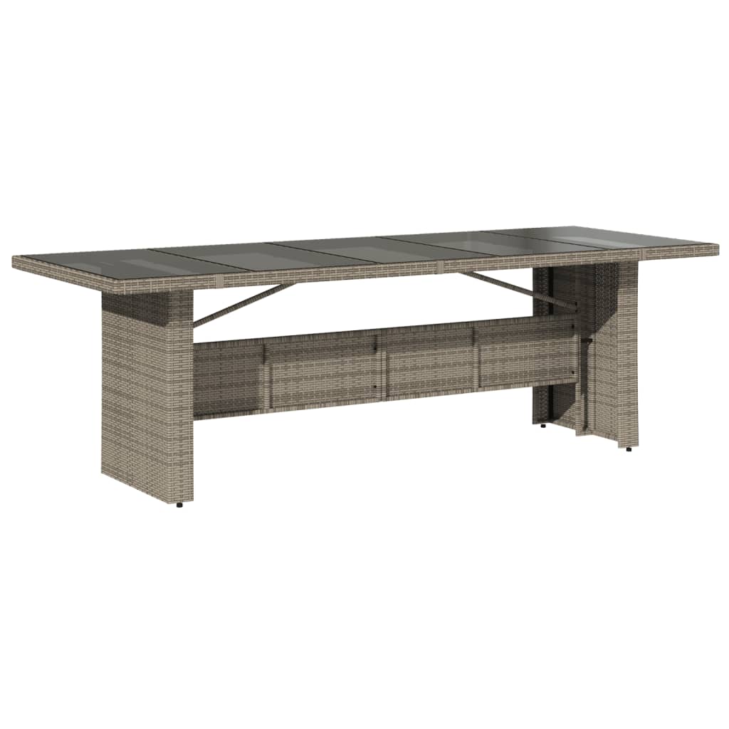 11-delige Tuinset met kussens poly rattan grijs is nu te koop bij PeponiXL, paradijselijk wonen!