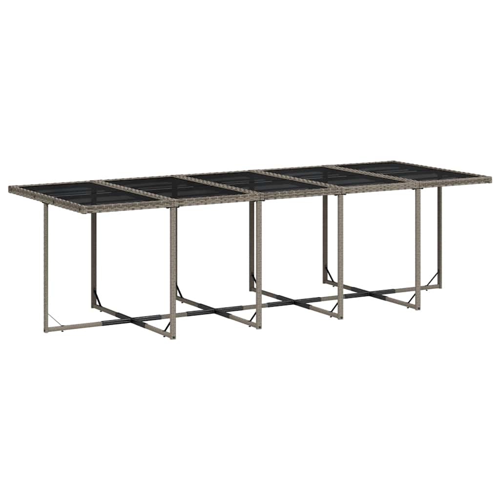 15-delige Tuinset met kussens poly rattan grijs is nu te koop bij PeponiXL, paradijselijk wonen!