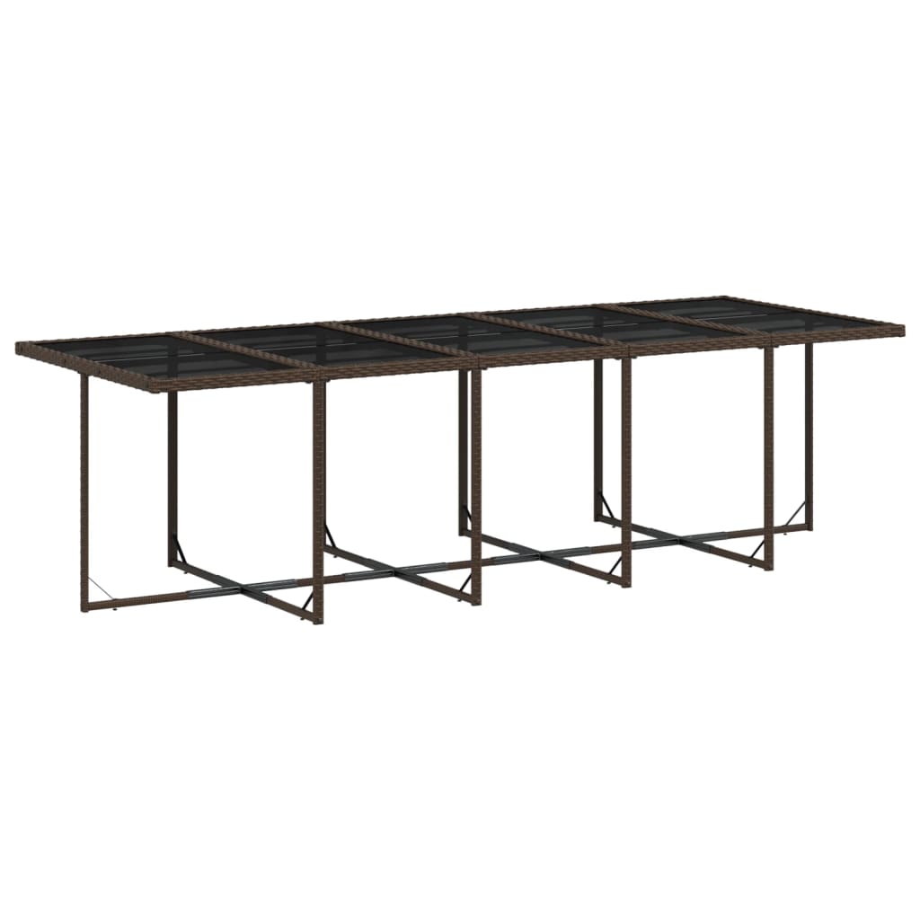 13-delige Tuinset met kussens poly rattan bruin is nu te koop bij PeponiXL, paradijselijk wonen!