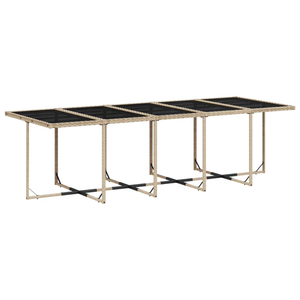 13-delige Tuinset met kussens poly rattan beige is nu te koop bij PeponiXL, paradijselijk wonen!
