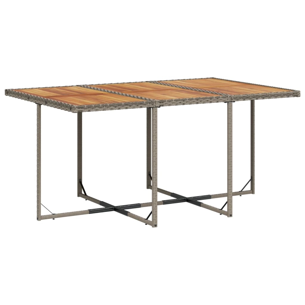 11-delige Tuinset met kussens poly rattan grijs is nu te koop bij PeponiXL, paradijselijk wonen!