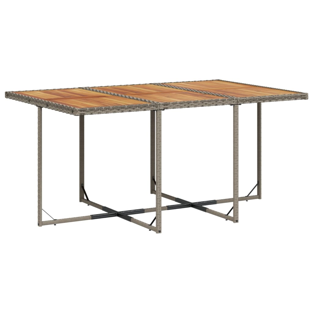 11-delige tuinset met kussens, grijs polyrotan is nu te koop bij PeponiXL, paradijselijk wonen!