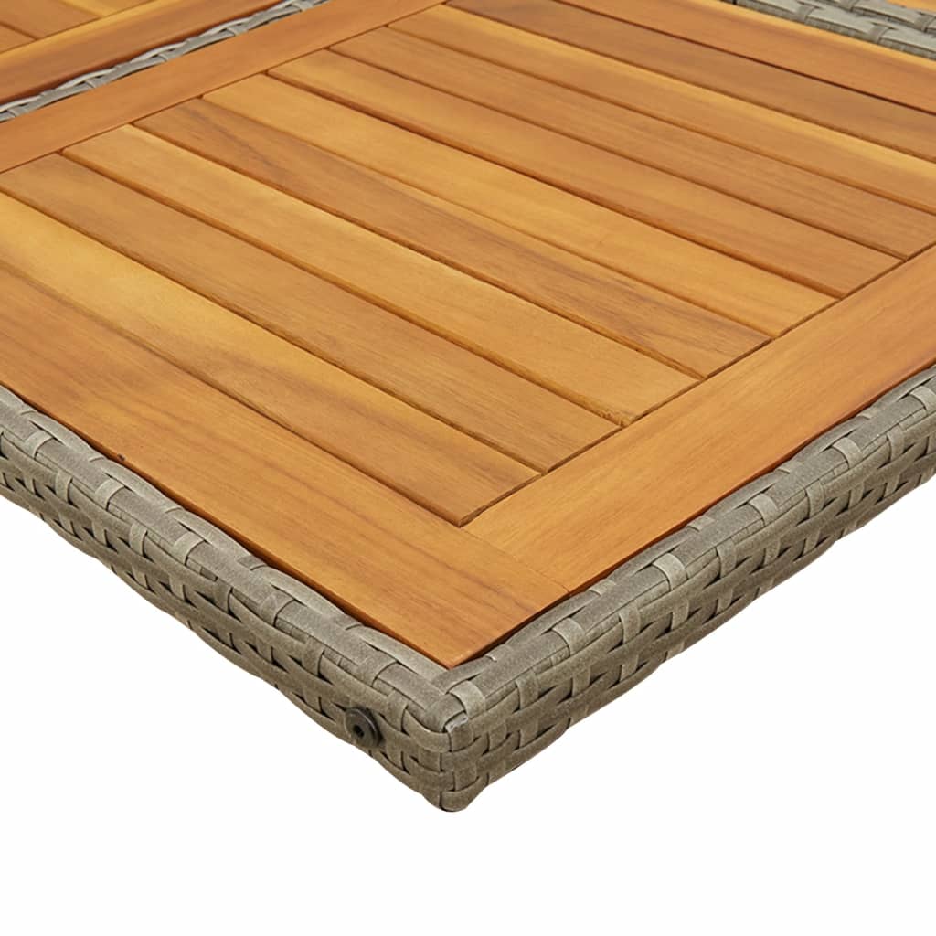 13-delige Tuinset met kussens poly rattan grijs is nu te koop bij PeponiXL, paradijselijk wonen!