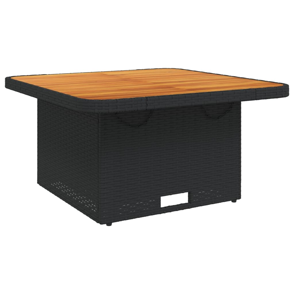 5-delige Tuinset met kussens poly rattan zwart is nu te koop bij PeponiXL, paradijselijk wonen!