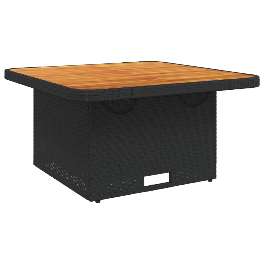5-delige Tuinset met kussens poly rattan zwart is nu te koop bij PeponiXL, paradijselijk wonen!