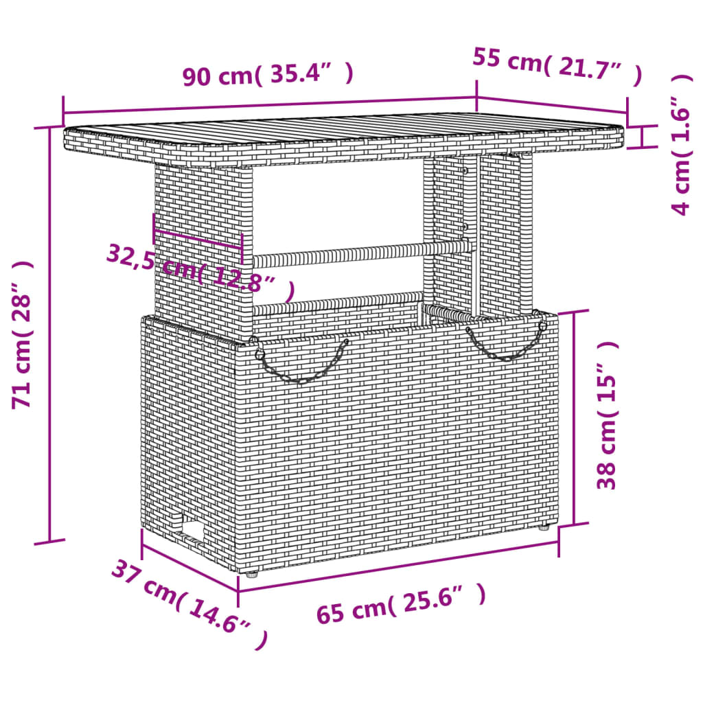 4-delige Tuinset met kussens poly rattan zwart is nu te koop bij PeponiXL, paradijselijk wonen!