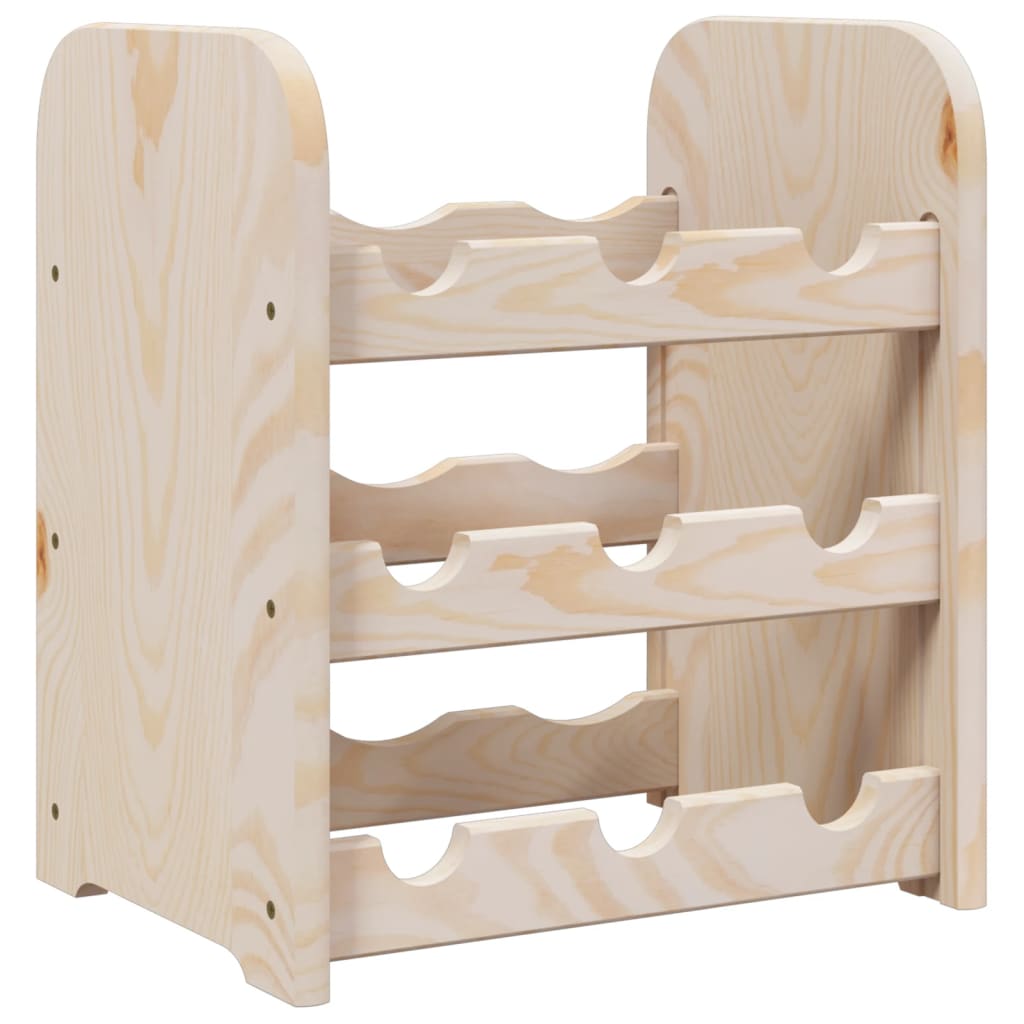 Wijnrek 33x25x37 cm massief grenenhout is nu te koop bij PeponiXL, paradijselijk wonen!